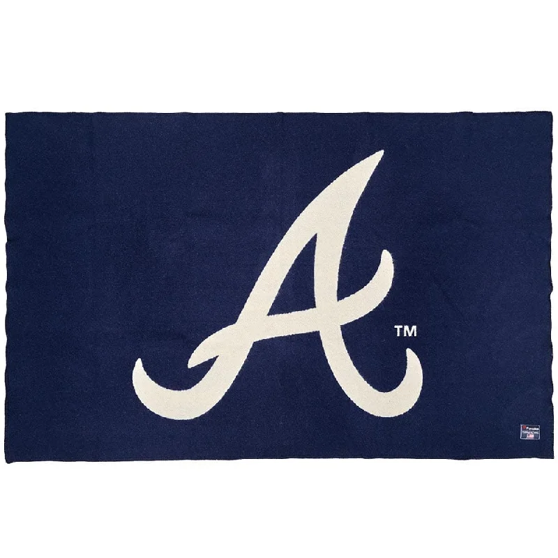 Atlanta Braves Wool Throw Blanket