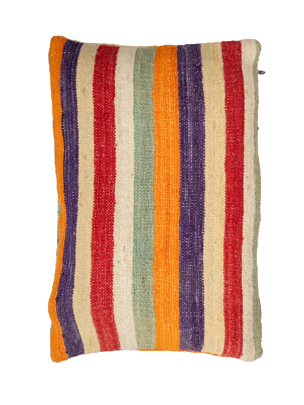 Le Vieux Village's Striped Pillow - Golden Hues