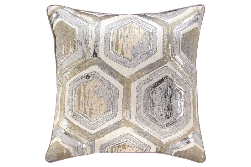 Meiling Metallic Pillow (Set of 4)