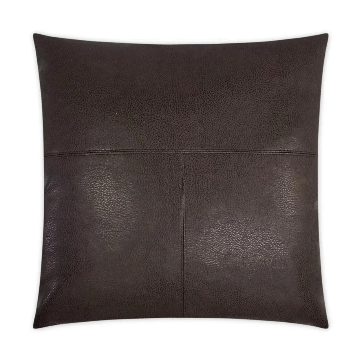 Rodeo Chocolate Brown Throw Pillow With Insert