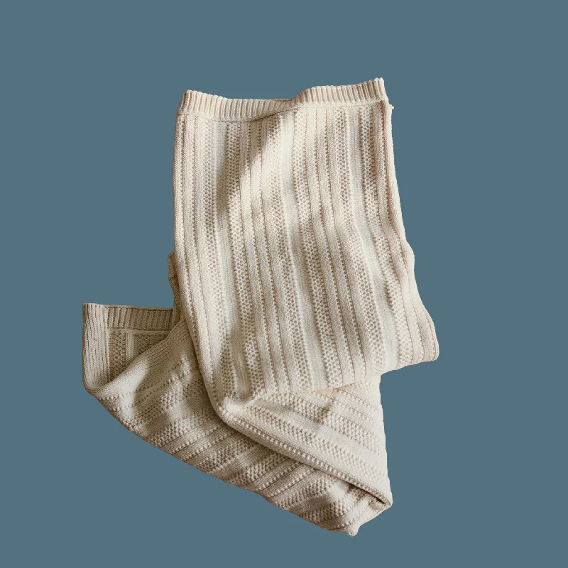 Stripes Organic Throw