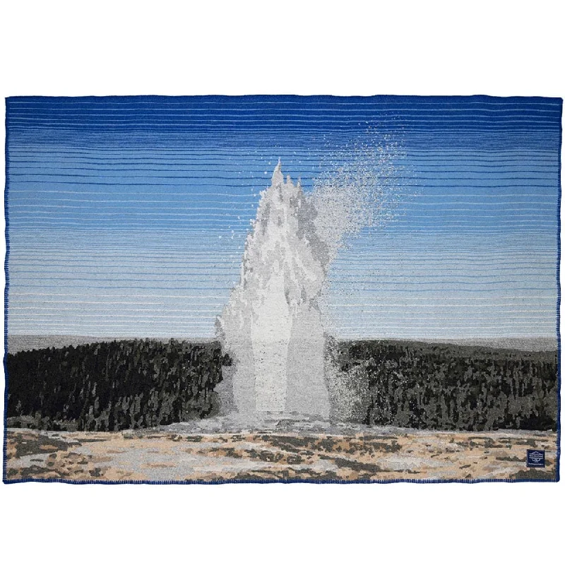 Yellowstone National Park Wool Throw