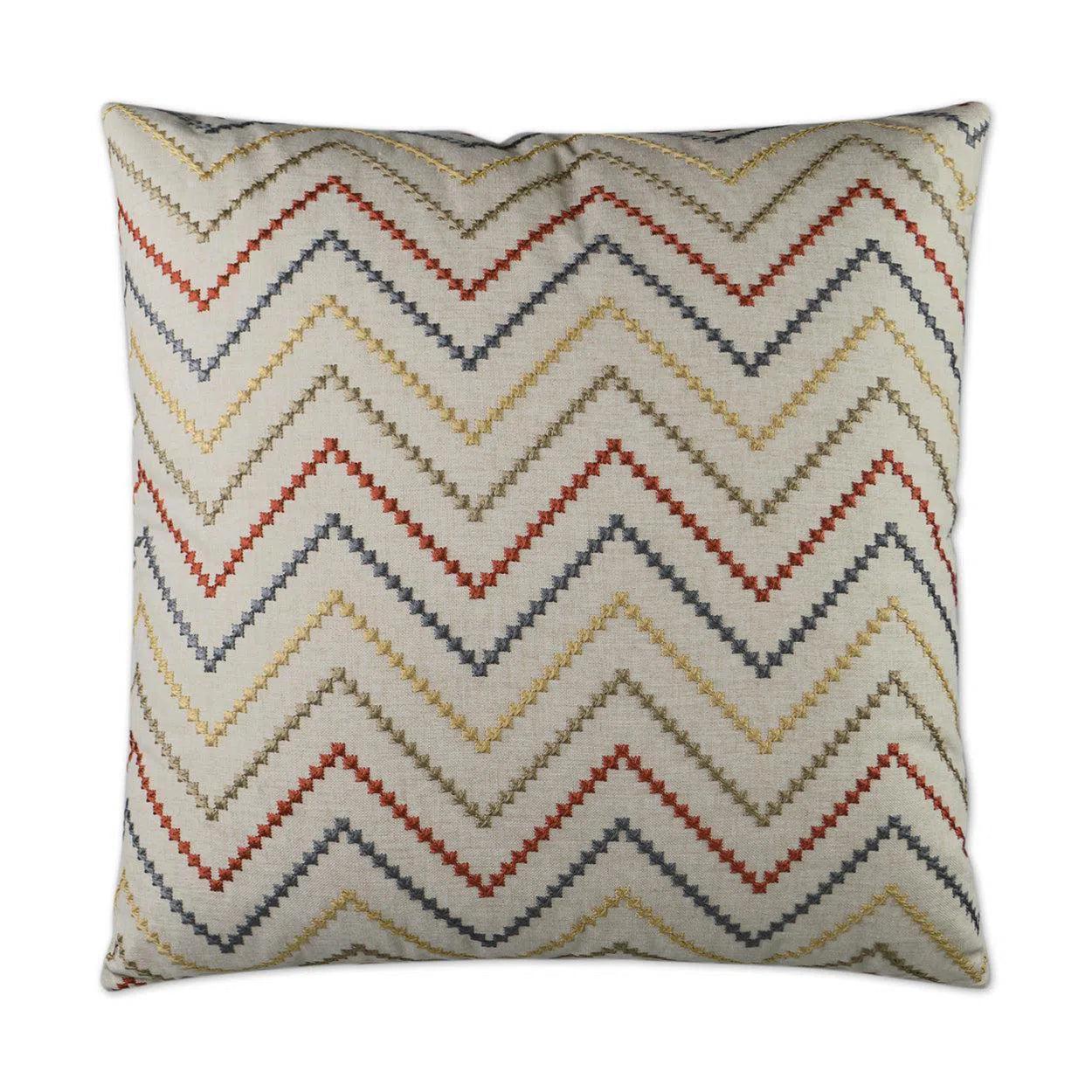 Divergence Brown Throw Pillow With Insert