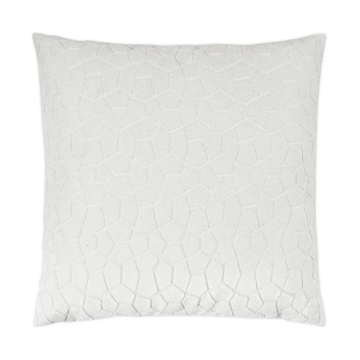 Flintstone White Throw Pillow With Insert