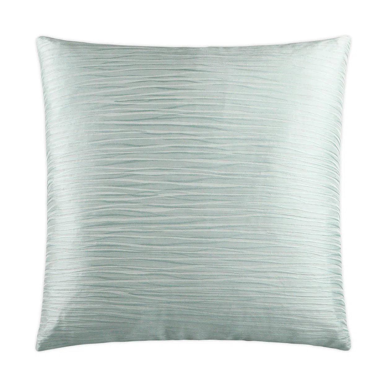 Ripple Fluorite Green Throw Pillow With Insert