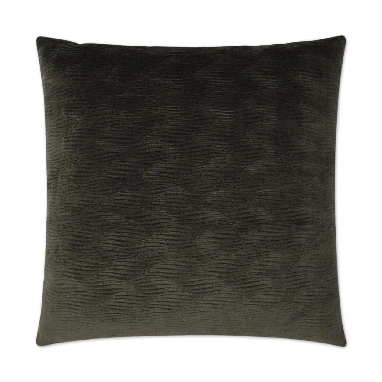 Stream Granite Black Throw Pillow With Insert