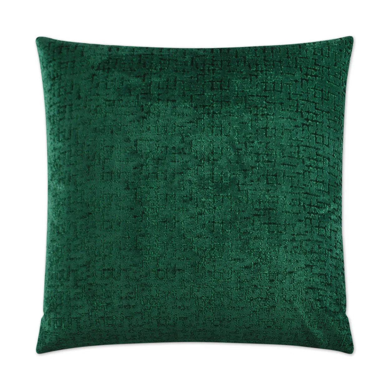 Tetris Emerald Green Throw Pillow With Insert