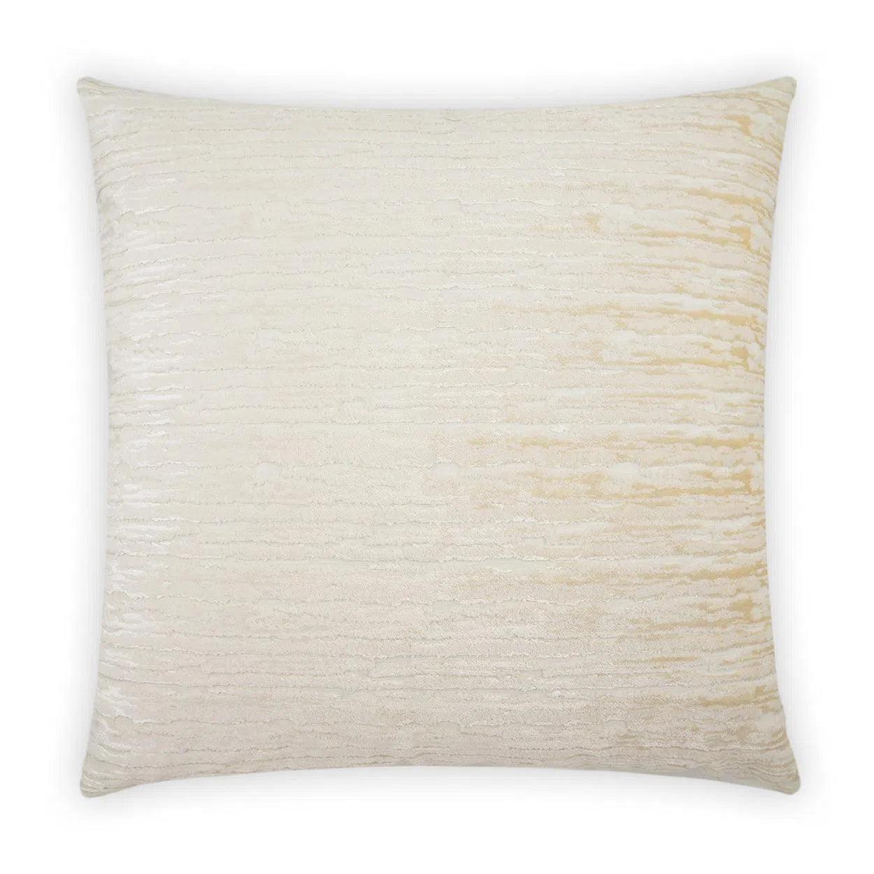 Wake Ivory Throw Pillow With Insert